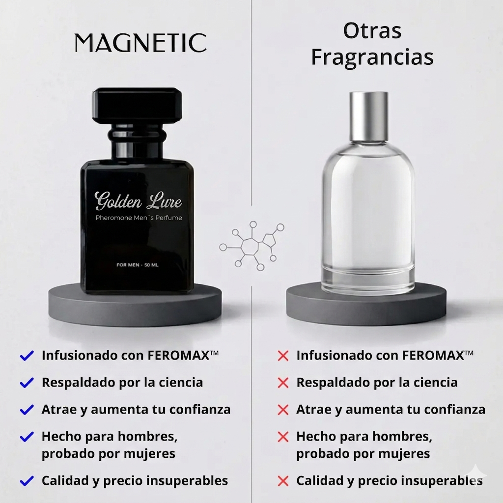 Golden Lure 🔥 Perfume Con Feromonas