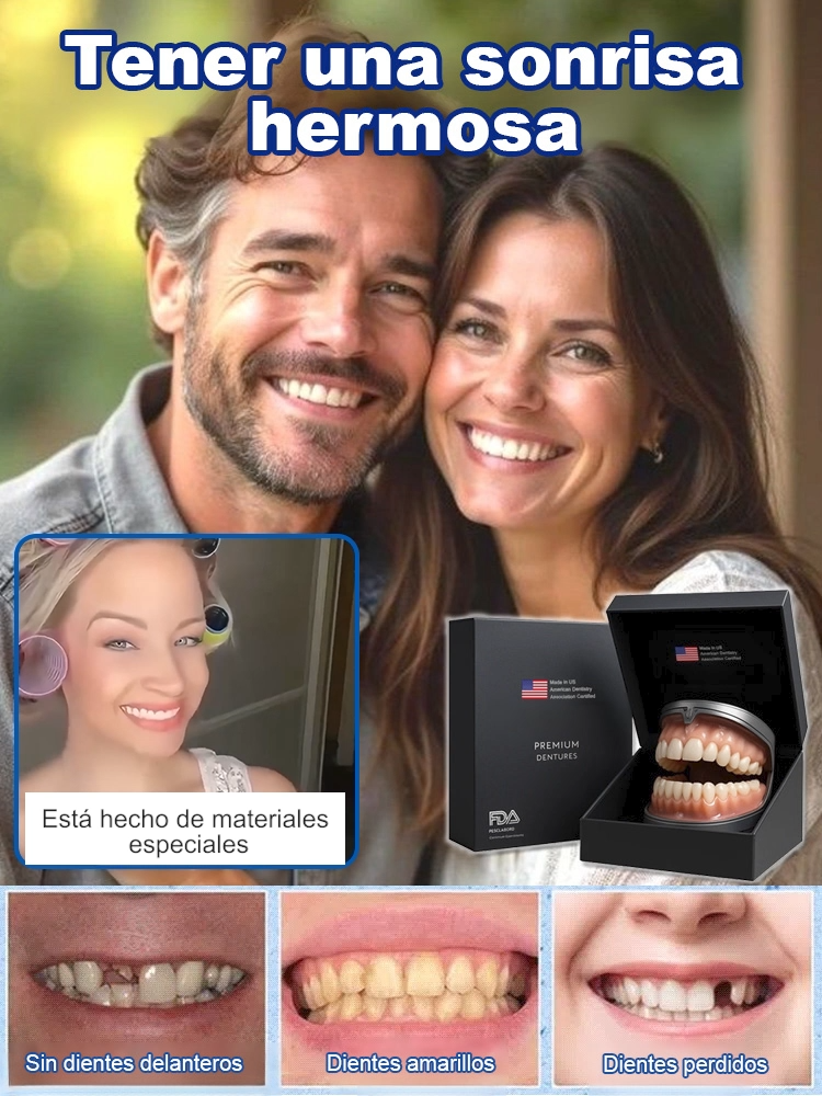 PROTESKIT – Prótesis Dental Completa con Soporte Esquelético (Sonrisa Firme y Natural) (Copia)
